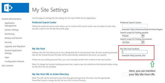 my site host location